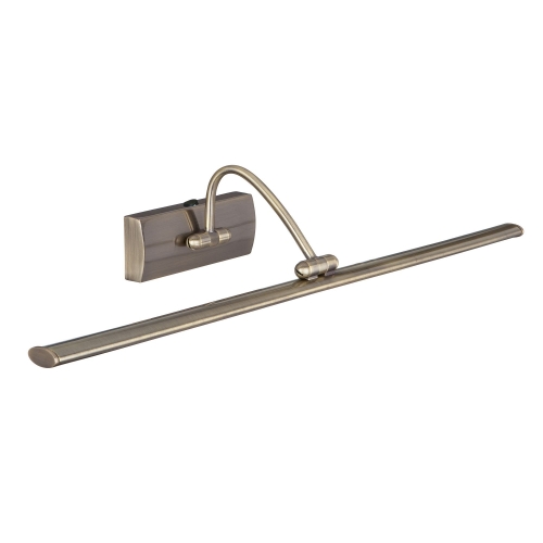 Searchlight Barcelona Led Picture Light 81Xled Antique Brass Adjustable Head