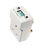 Timeguard 7 Day Slimline Digital Plug In Time Controller (White)